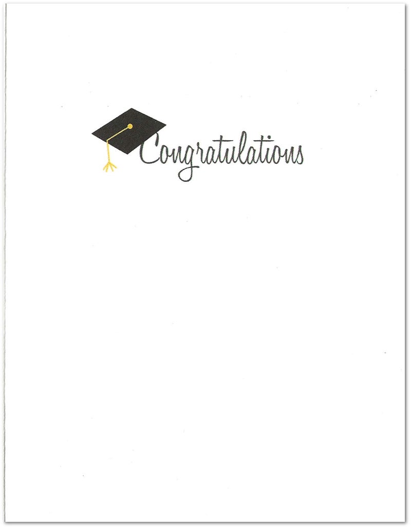 Nerdy Words Graduated Cylinder Science Graduation Card (4.25" X 5.5") (1 Card) - Image 2